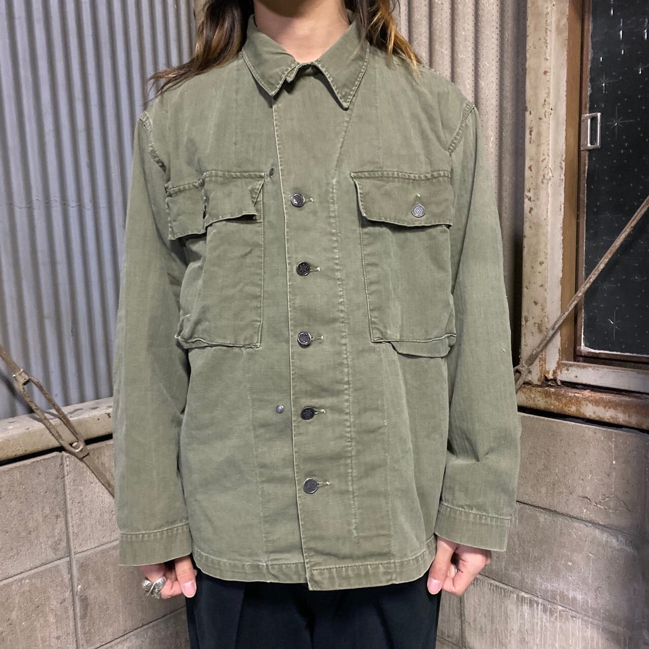 米軍実物 USMC P43 HBT Jacket