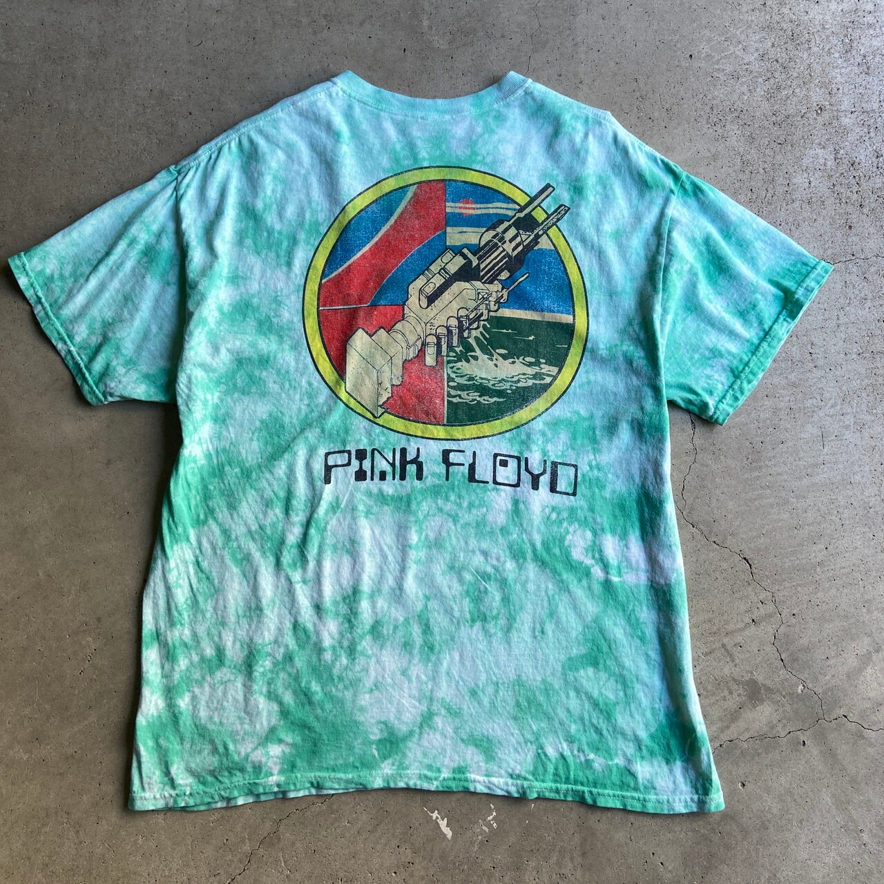 PINK FLOYD WISH YOU WERE HERE ピンクフロイド タイダイ バンドT 
