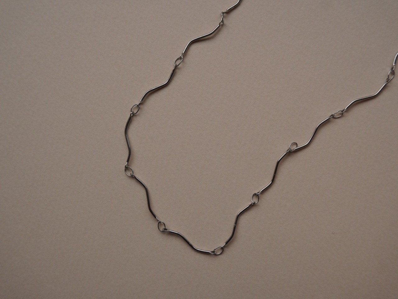 【 CORE 】design long chain necklace