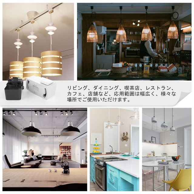 DiCUNO ダクトレール プラグ レール用シーリングプラグ ライティングレール用引掛シーリングボディ ダクトレール 変換ソケット (白) 5個入り