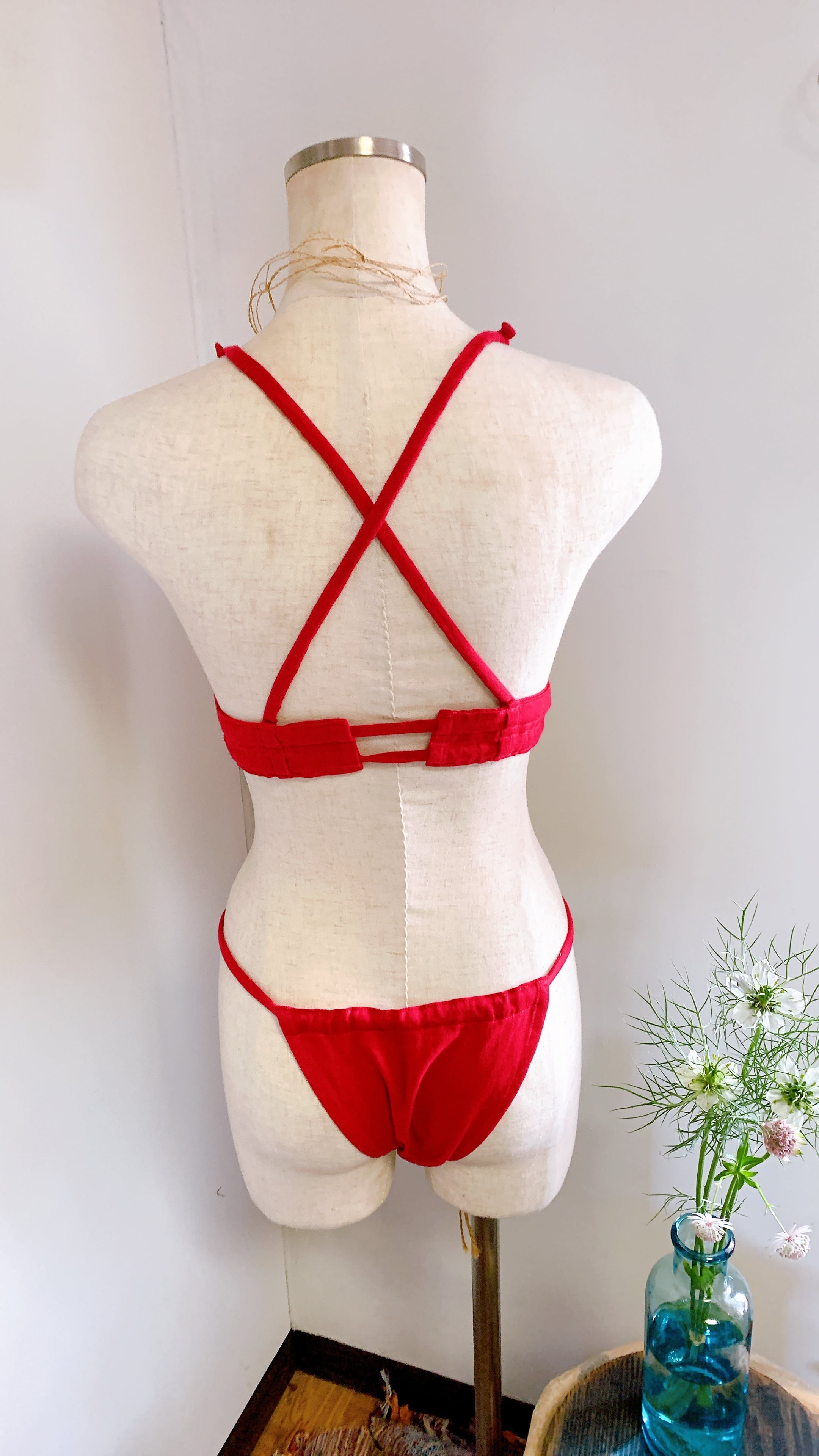 　締めつけない下着　“ゆる〜りブラ“    マゼンタピンク　第8チャクラ