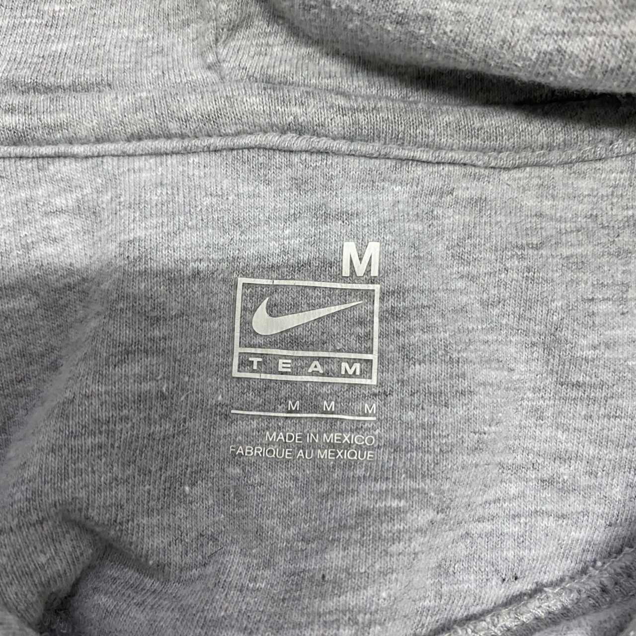 NIKE ナイキ カレッジロゴ ワッペン プルオーバーパーカー メンズM 