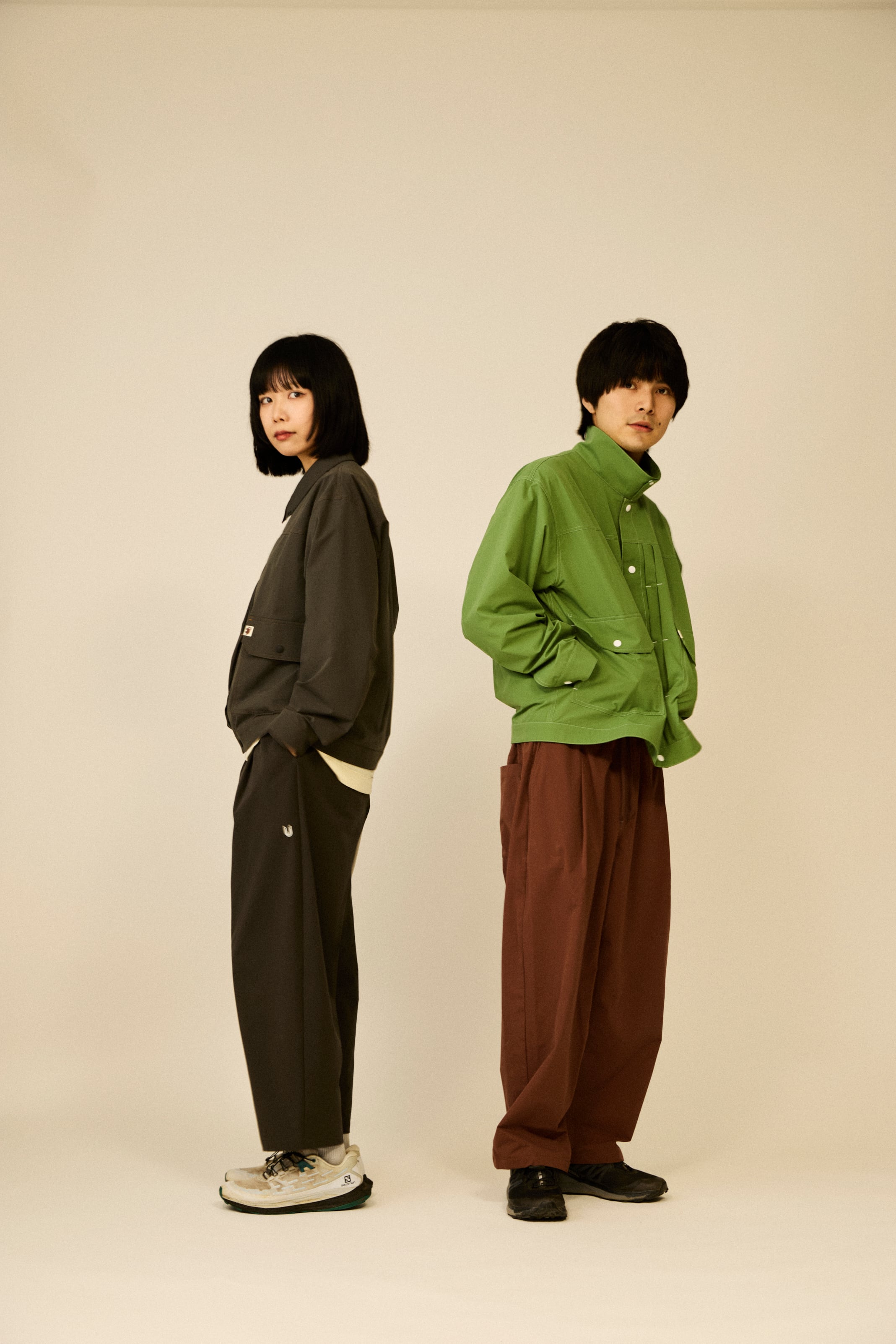 The Second Running Jacket BRC : Color Charcoal Grey | TANNUKI