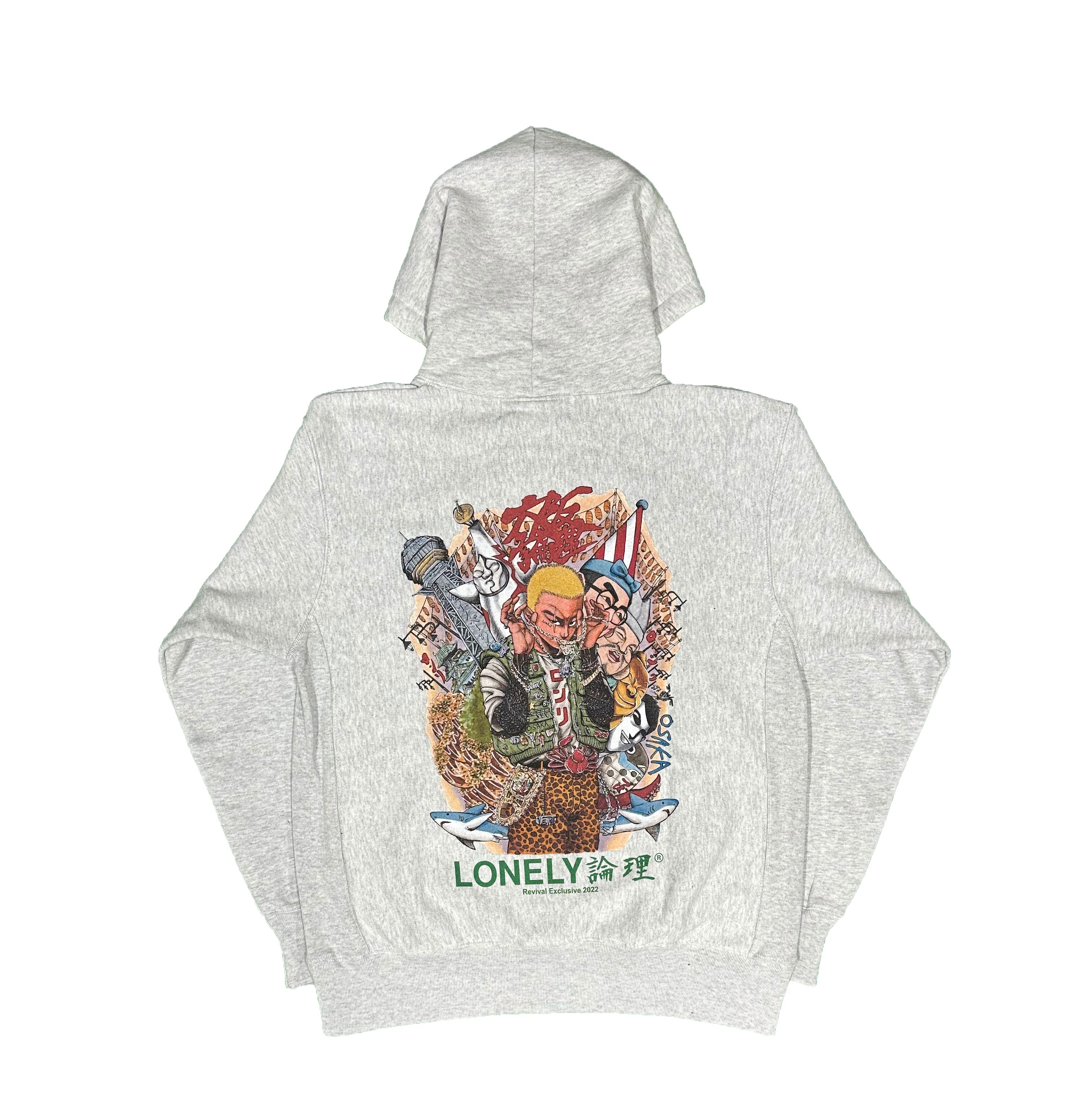 LONELY論理×VAZVERT OSK REVIVAL HOODIE | lonelytokyo powered by BASE