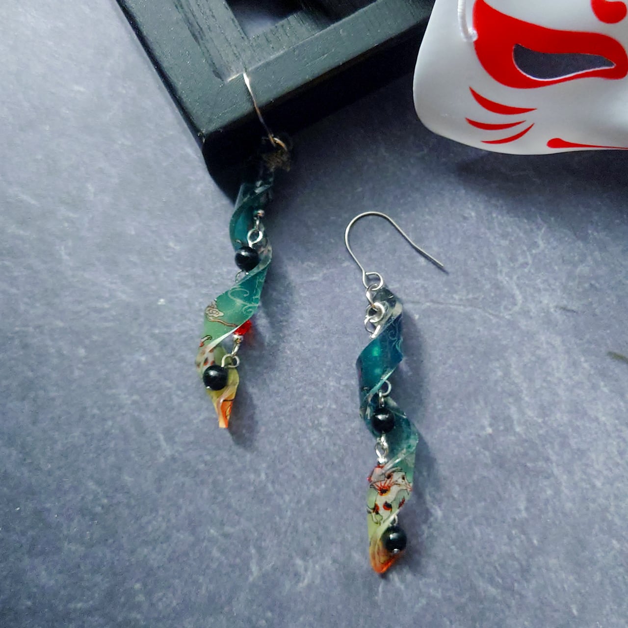 流転-るてん- 猫又のイヤリング・ピアス