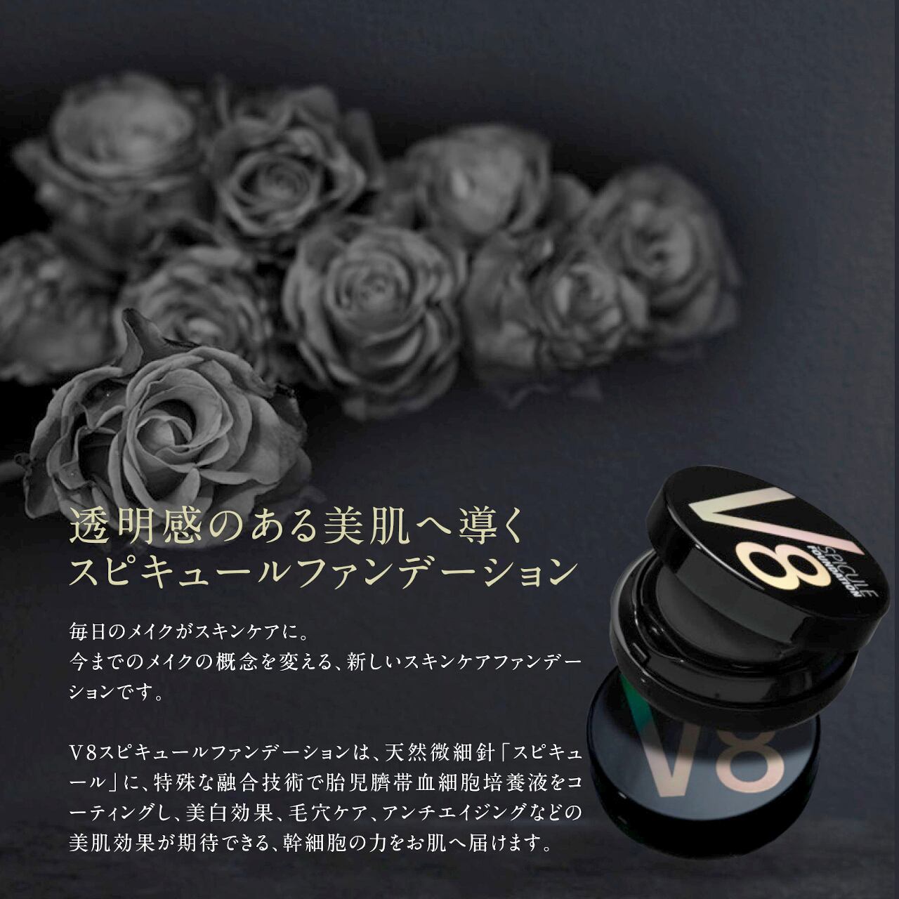 V8スピキュールファンディーション2個セット 2個セット】V8 スピキュール ファンデーション 【公式通販】