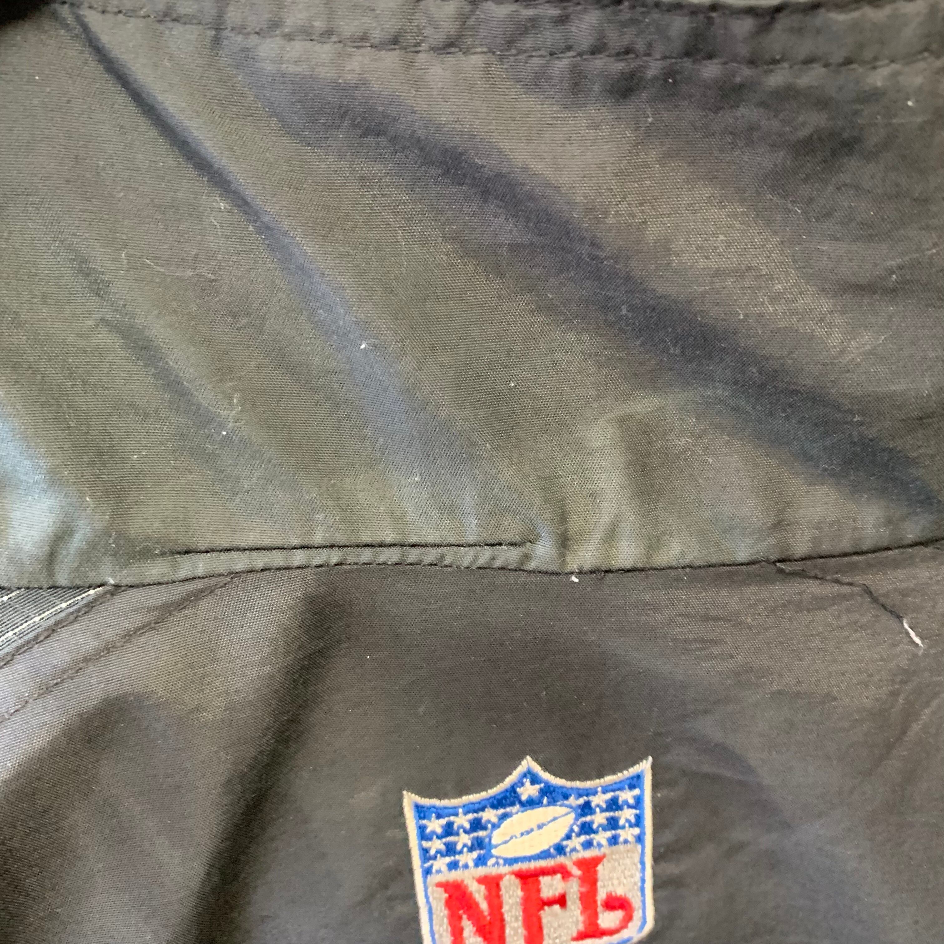6258.NFL シンシナティベンガルズ チーム系ナイロンジャケット ジップ