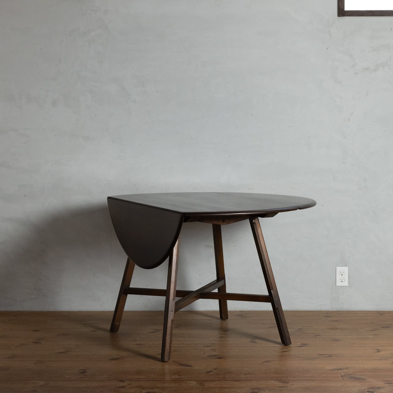 Ercol Oval Drop Leaf Table / アーコール ドロップ リーフ テーブル