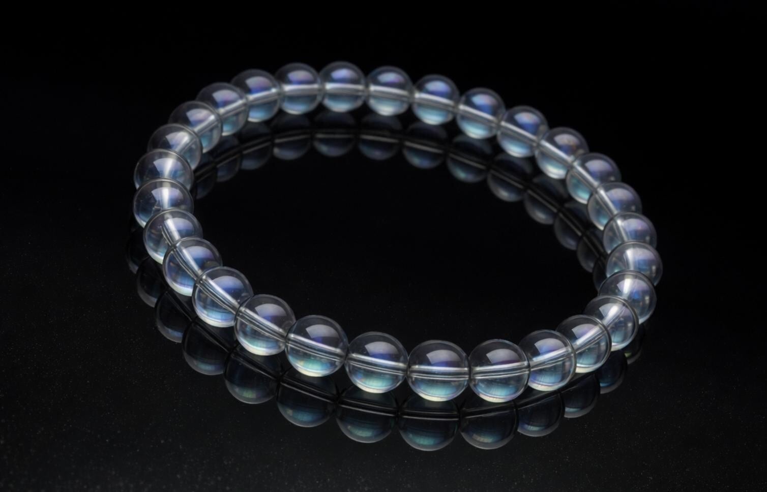 アクアオーラ クオリティ 水晶 4mm 天然石 パワーストーン