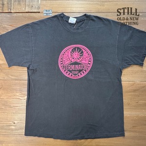 1990's～ TERMINATOR PRINT T-SHIRT 【サイズ表記 XL】 /  1990年代～ ターミネーター・スタウト プリントT
