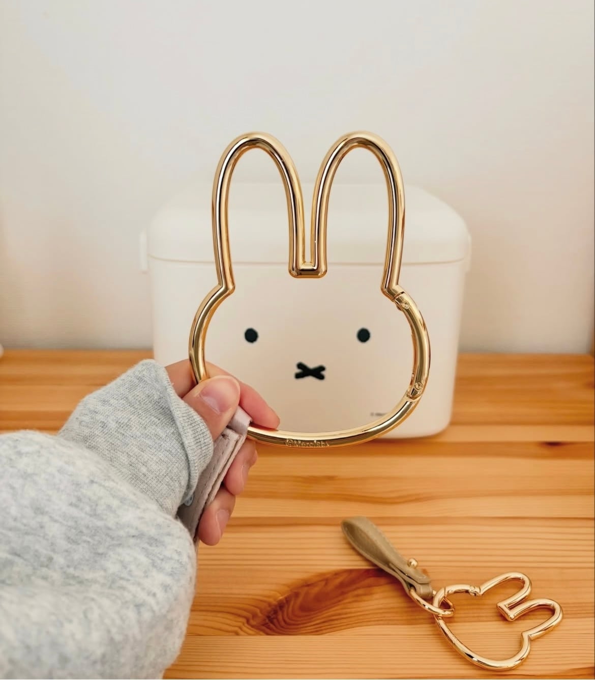 韓国限定 ポップアップ パチリス カラビナ ボールペン ピンバッジ メモパッド 人気のカラビナにビッグサイズが登場！ミッフィーヘッドレストカラビナ