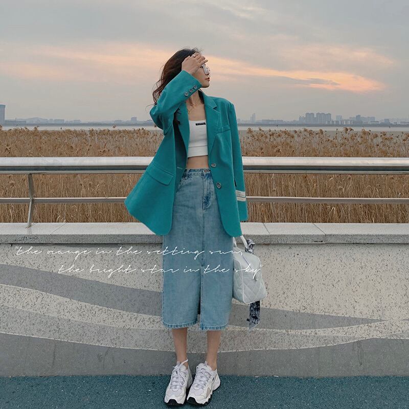 スカート ハイウェストウェスト HUCHUJING41475444874