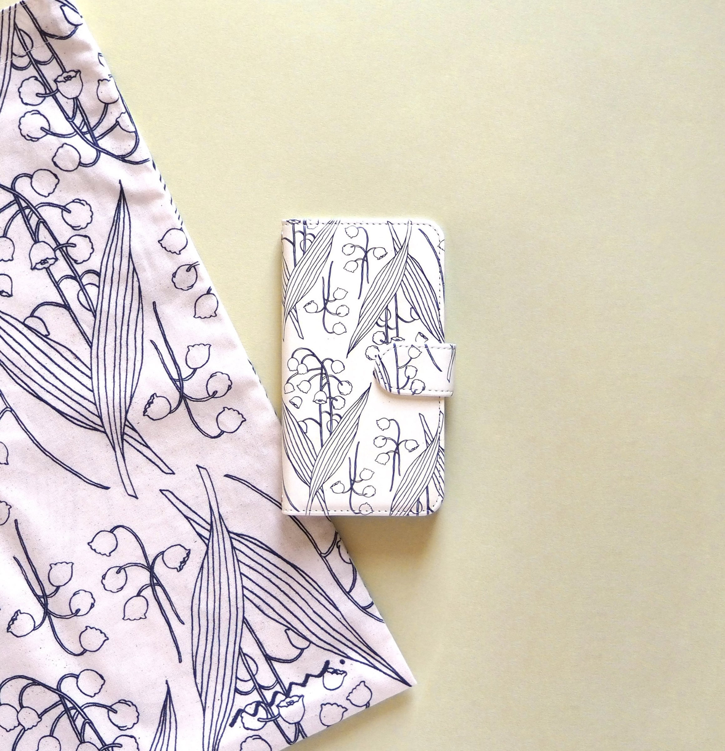 book-style iPhone case《踊るヴェール》