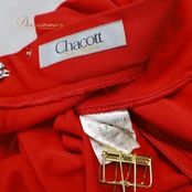 社交ダンス 衣装 スカート レッド系 チャコット Chacott 赤 無地 シンプル レッスン 練習 伸縮 ストレッチ 鮮やか 華やか 上品 かわいい 日本製 ダンス衣装