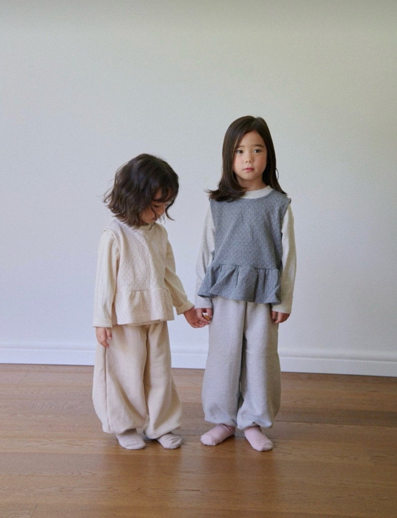 韓国子供服 / 26Autumn / 〖取寄〗ko and ko / ニットシャーリングトップ / ベビー服 / キッズ服 *XXS~L*