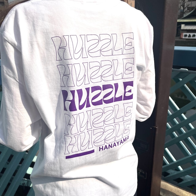 HUZZLE オリジナルロンT　HUZZLEロゴ ver