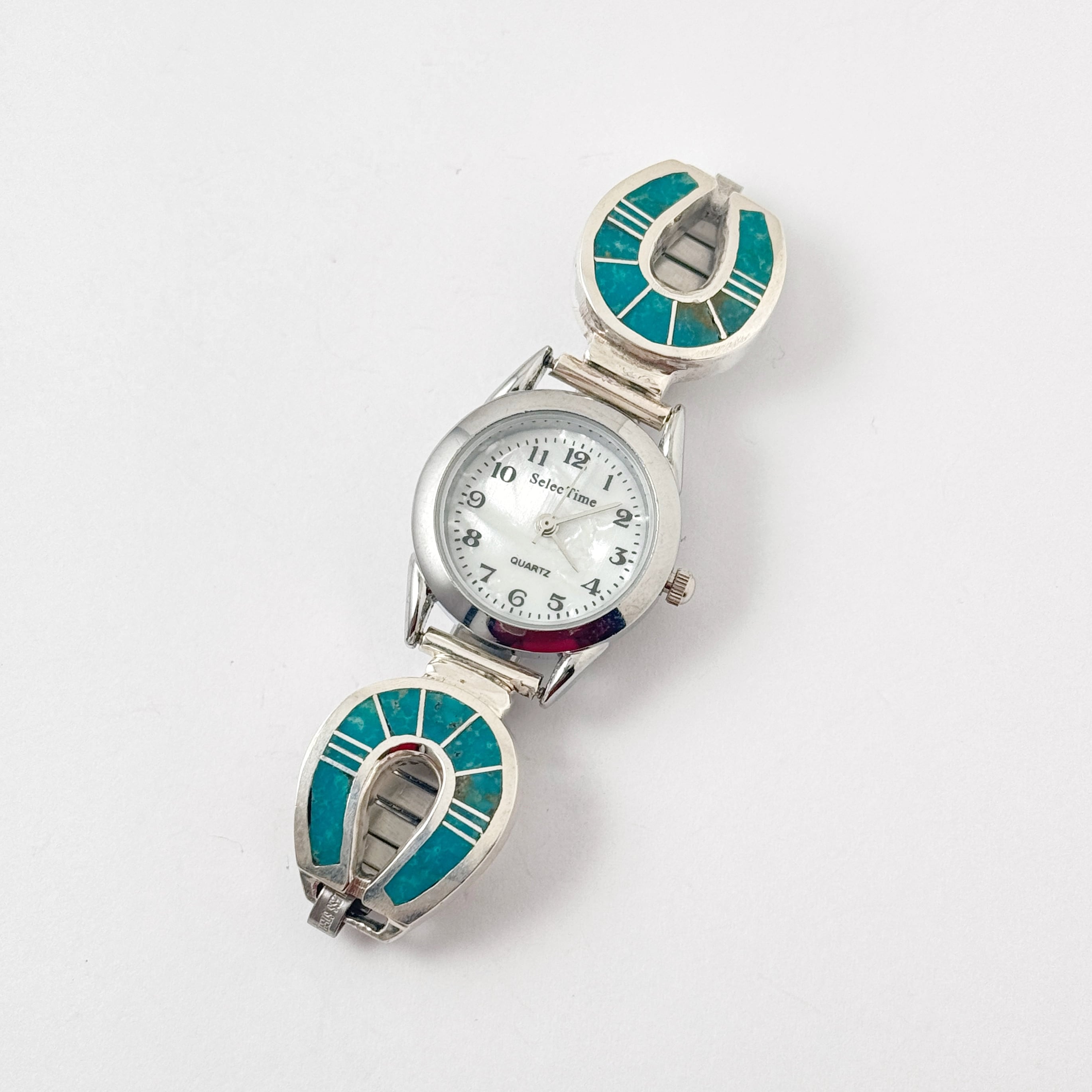 Indian Jewelry》ウォッチ（時計）キングマン ターコイズ ホースシュー