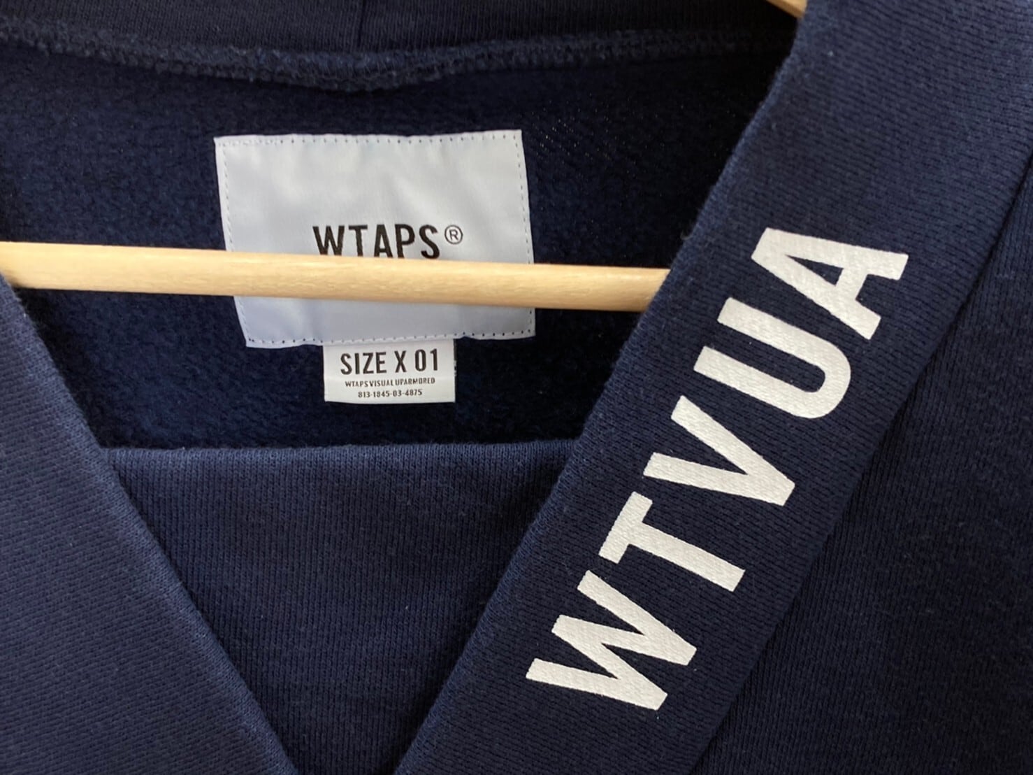 WTAPS KIMONO SWEATSHIRT. COPO NAVY 01 JC5242 | BRAND BUYERS OSAKA 
