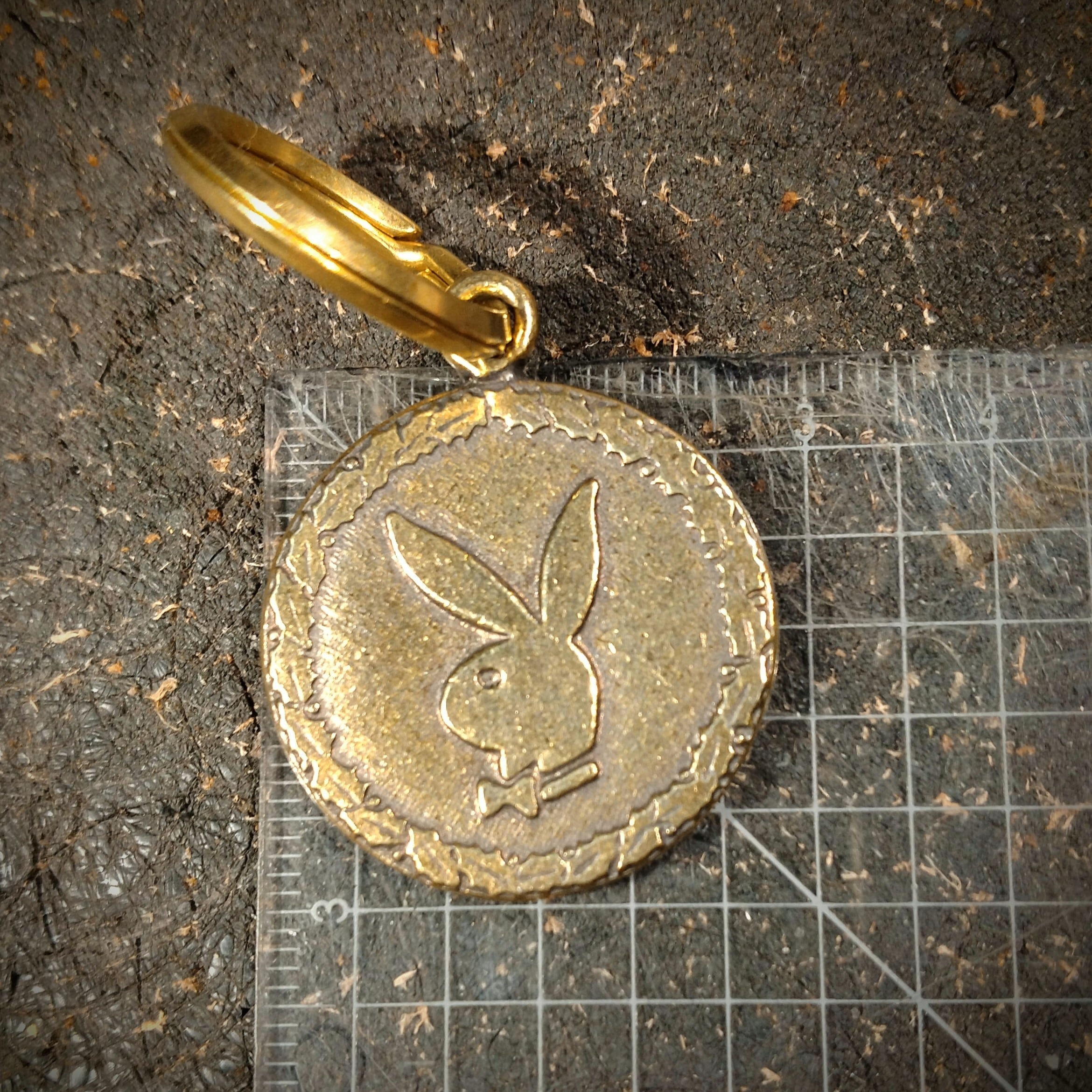 PlayBoy Spinner Key Chain / 2800yen / プレイボーイキーホルダー真鍮