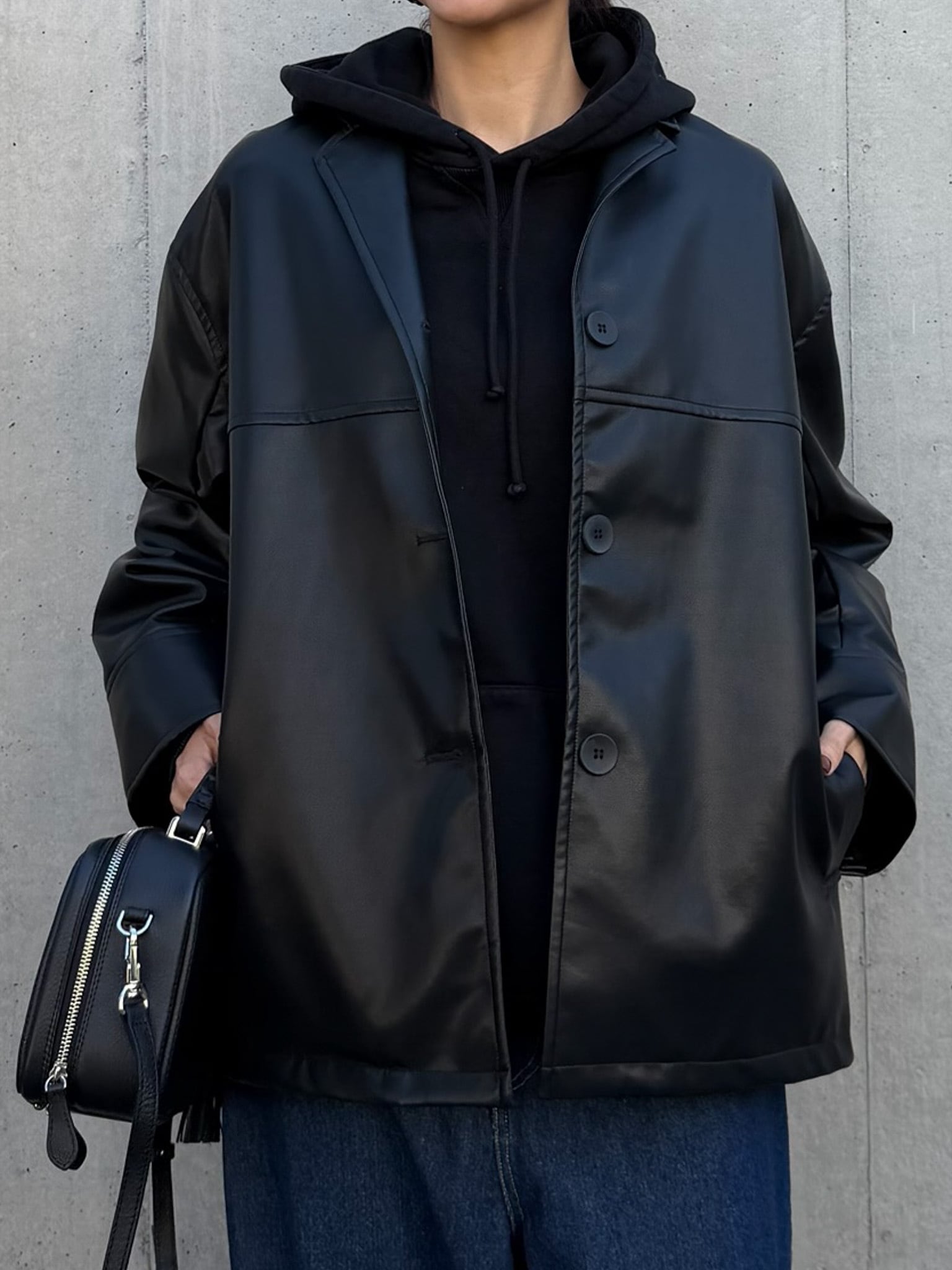 FAUX LEATHER JK（ﾌｪｲｸﾚｻﾞｰｼﾞｬｹｯﾄ）【7543117】 | CIEL'AIR