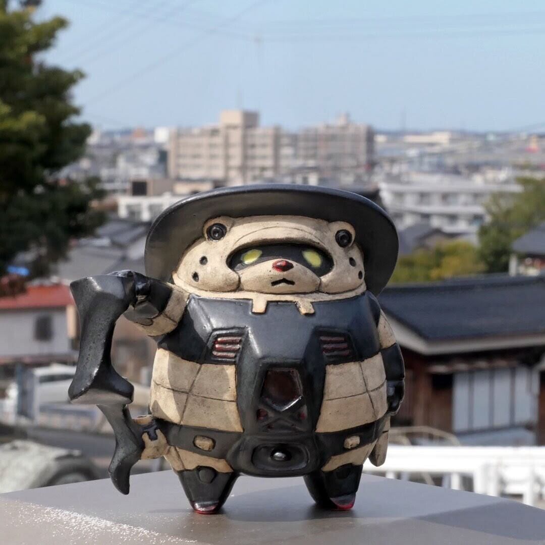 メカたぬき形マグカップ | セラミミックonlinestore