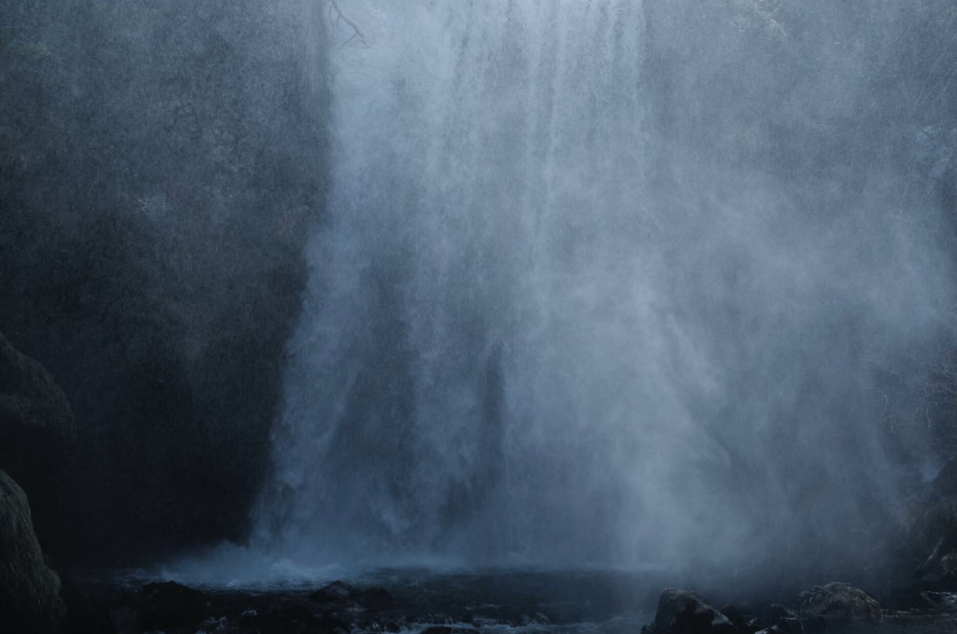 Tetsuya Morimoto Cascade #4 (black wooden frame 50cm×70cm付き)