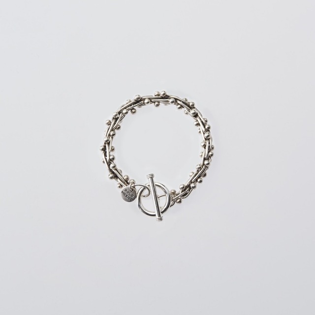 【XOLO JEWELRY ショロジュエリー】DNA LINK SILVER BRACELET ディーエヌエーリンクシルバーブレスレット XOB041-21