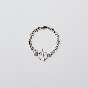 【XOLO JEWELRY ショロジュエリー】DNA LINK SILVER BRACELET ディーエヌエーリンクシルバーブレスレット XOB041-21