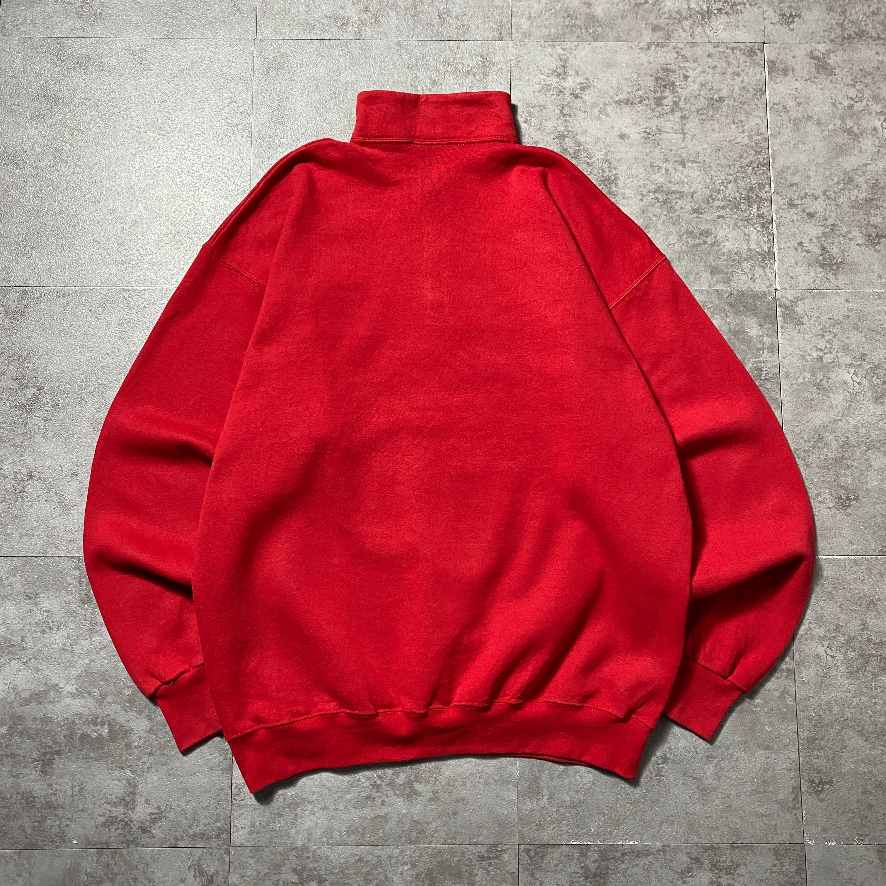 USA製】90's Old Disney オールドディズニー ハーフジップ ミニー 刺繍