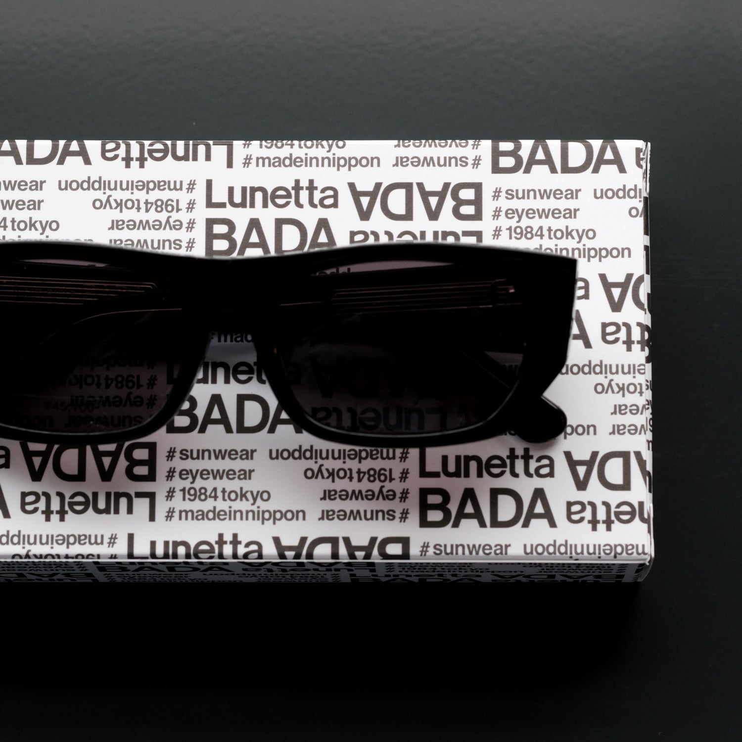 Lunetta BADA　No.23 Black Lunetta BADA】No.23 Black/Blackclear (LARGE) | SEESAW SPECTACLES