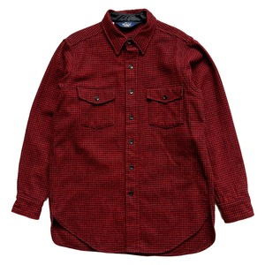 WOOLRICH WOOL BUTTON SHIRT SIZE L (USED)