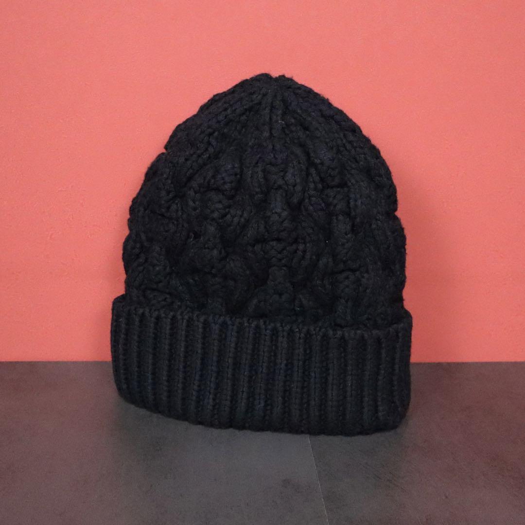 美品】DAISY LIN for FOXEY ケーブル編み デザイン ニット帽