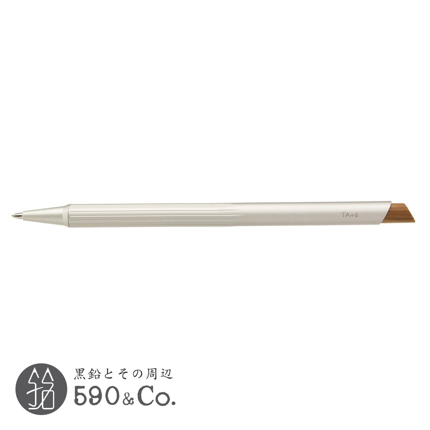 【TreAsia Design/TA+d】FIBER Bamboo Mechanical Pencil (シルバー) 590Co.