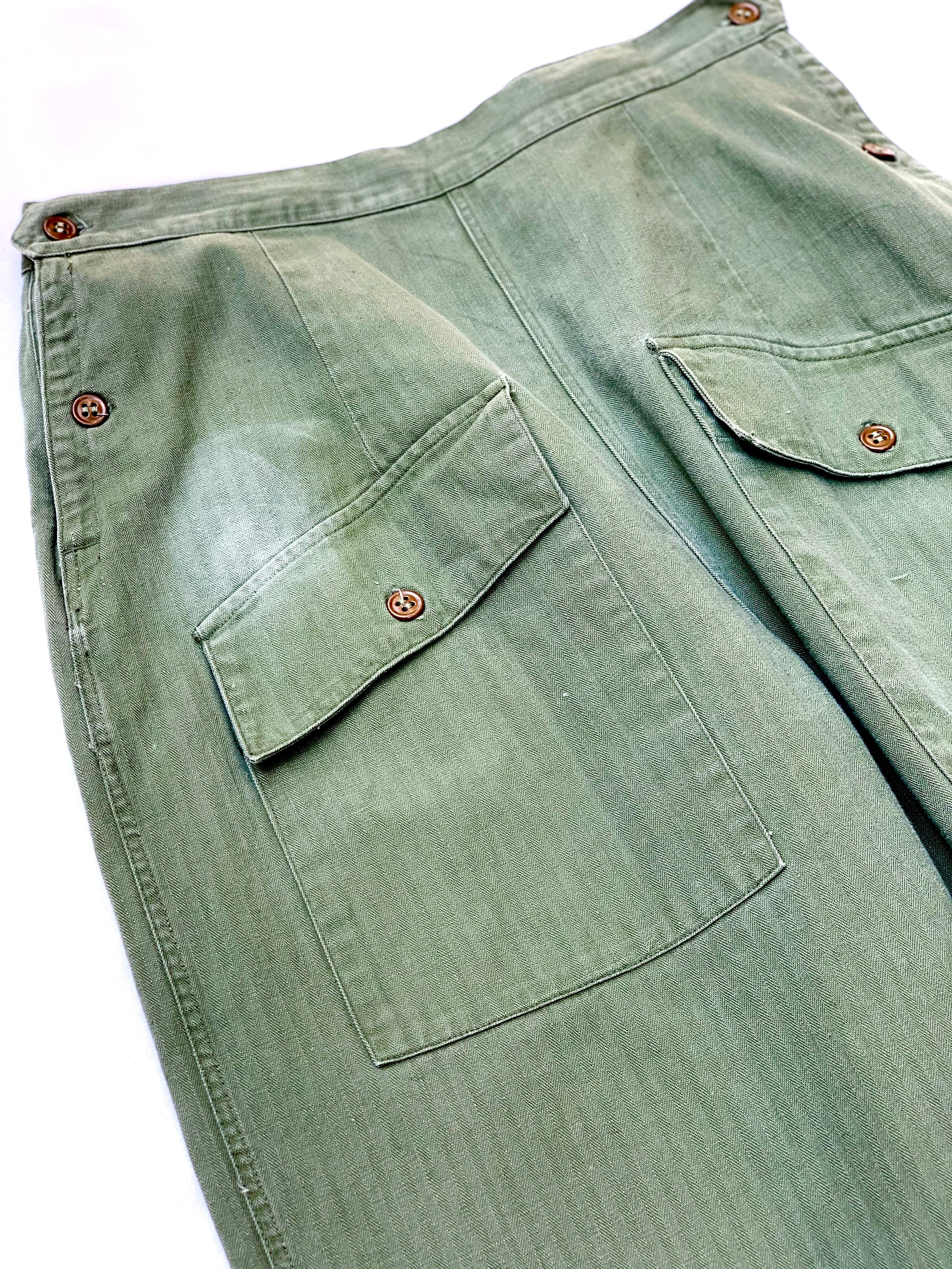 40's− Vintage “us army HBT trousers” “W.A.C” | KEY WEB STORE 40's− Vintage “us army HBT trousers” “W.A.C” | KEY WEB STORE