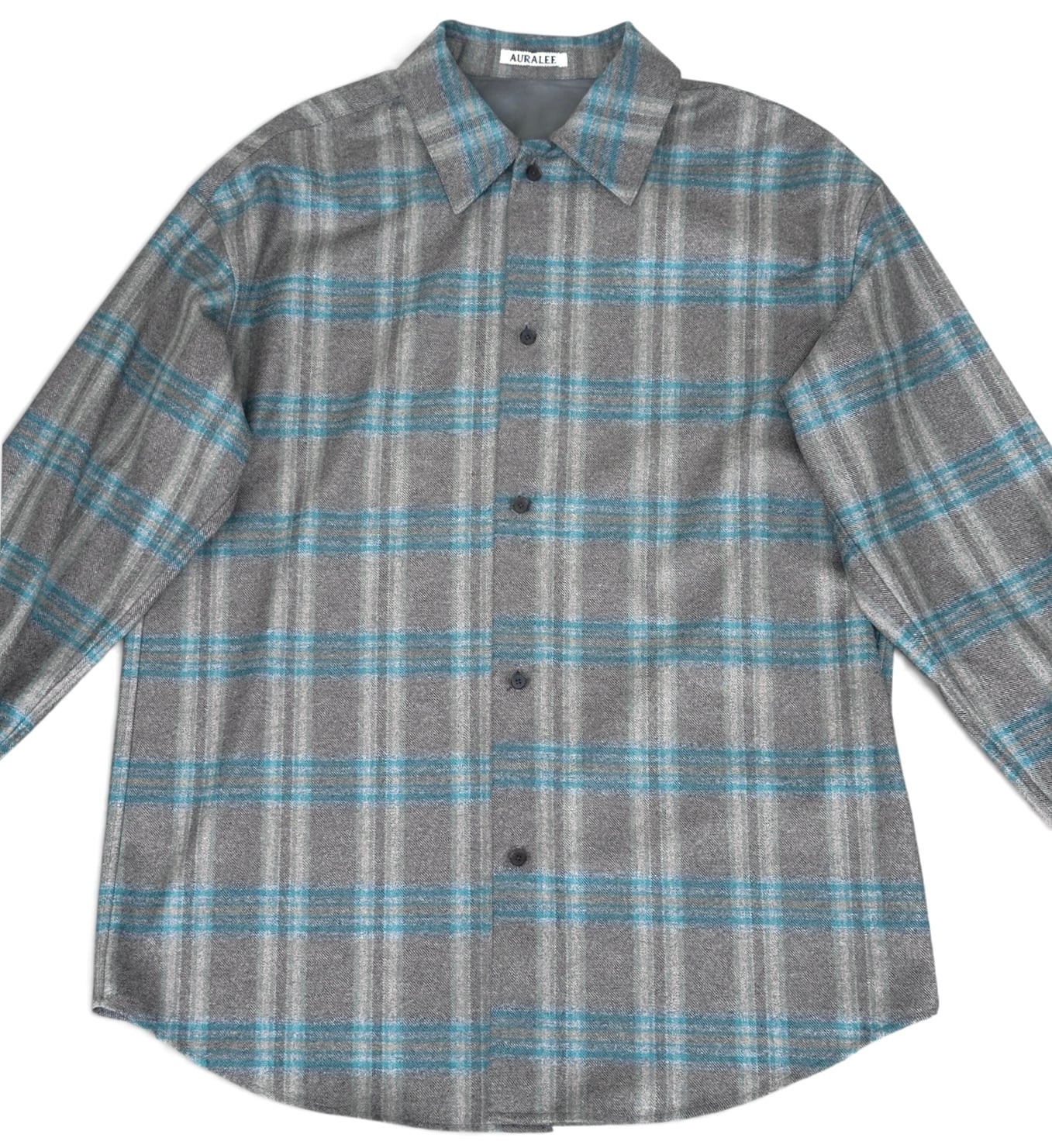AURALEE  [WOOL FULLING FLANNEL SHIRT]