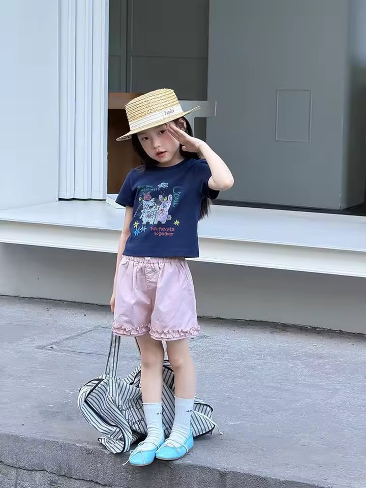 5color イラストTシャツ