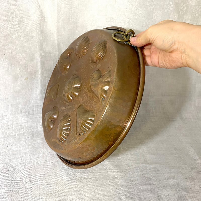 コッパーモールド お菓子焼き型 銅の焼き型 大きなパンケーキ用