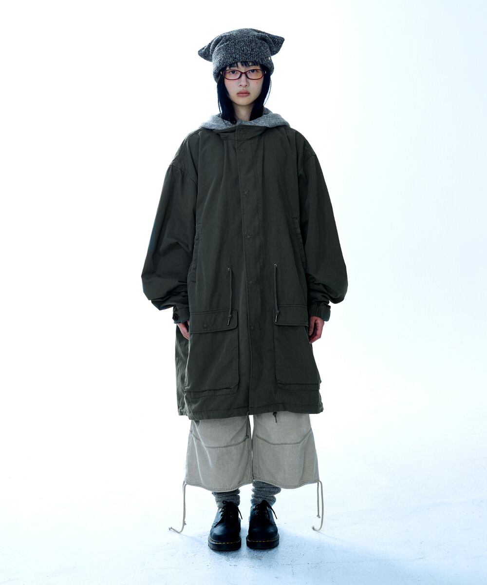 ジャケット・アウター coyseio WASHED MILITARY JACKET / KHAKI COYSEIO] WASHED MILITARY JACKET MUD KHAKI 正規品 韓国ブランド 韓国
