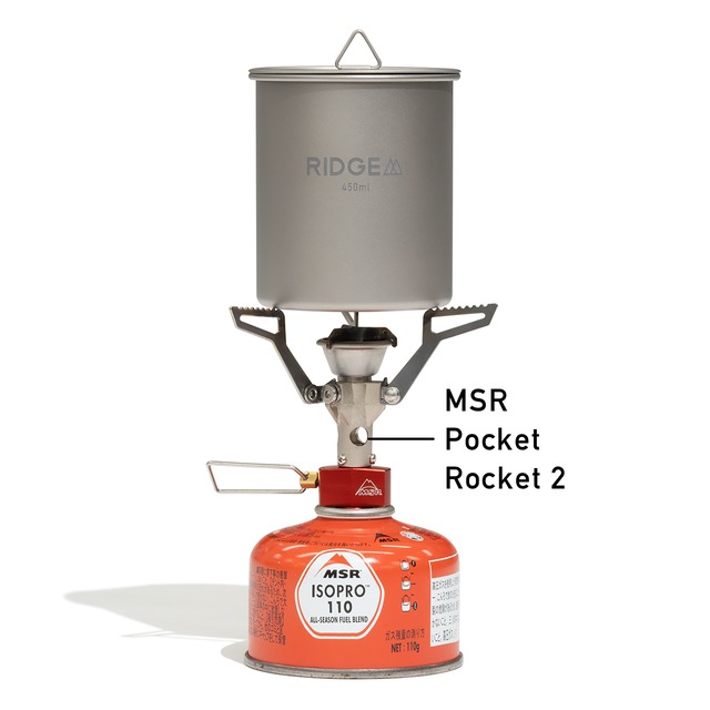 【RIDGE MOUNTAIN GEAR】Titanium Mug 450ml