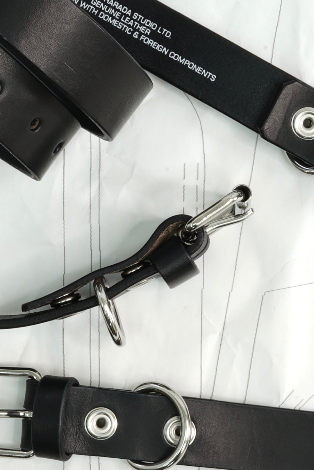 TUKI - 原田服飾研究所 - DOGGIE BELT 30MM (BLACK) | Brownie TUKI - 原田服飾研究所 - DOGGIE BELT 30MM (BLACK) | Brownie