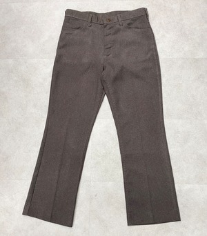 70-80sWrangler Rancher Dress Jeans BROWN/W33×L32