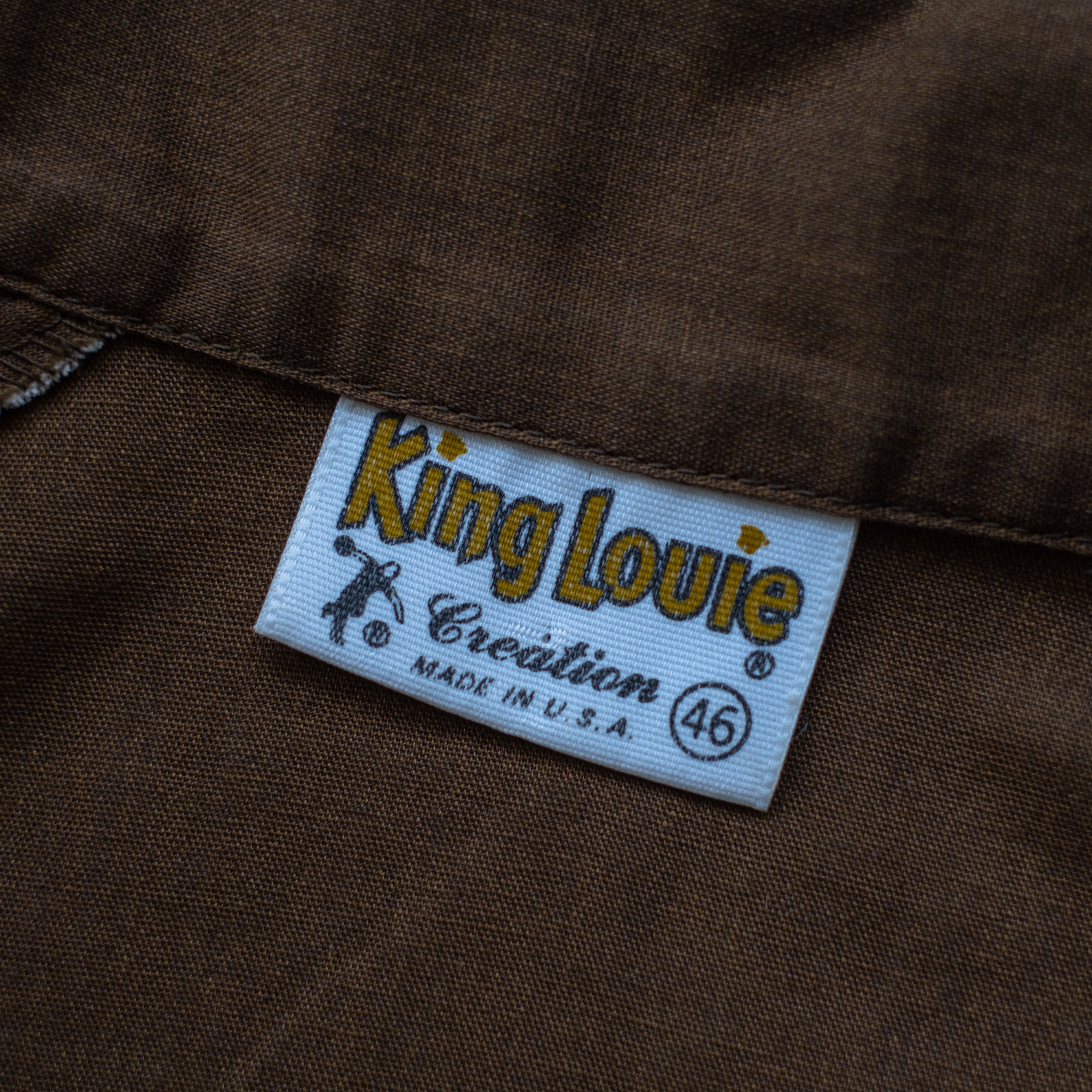 used- 【King Louie】 70s s/s bowling shirt [MADE IN USA] | dros dro