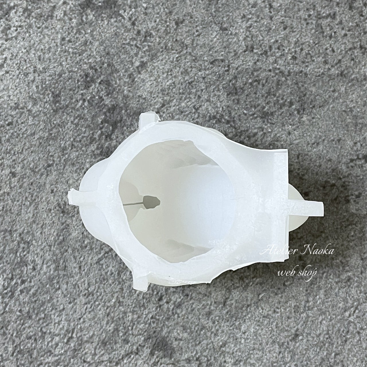 立体スワン(b) シリコンモールド | シリコンモールド・クレイクラフト