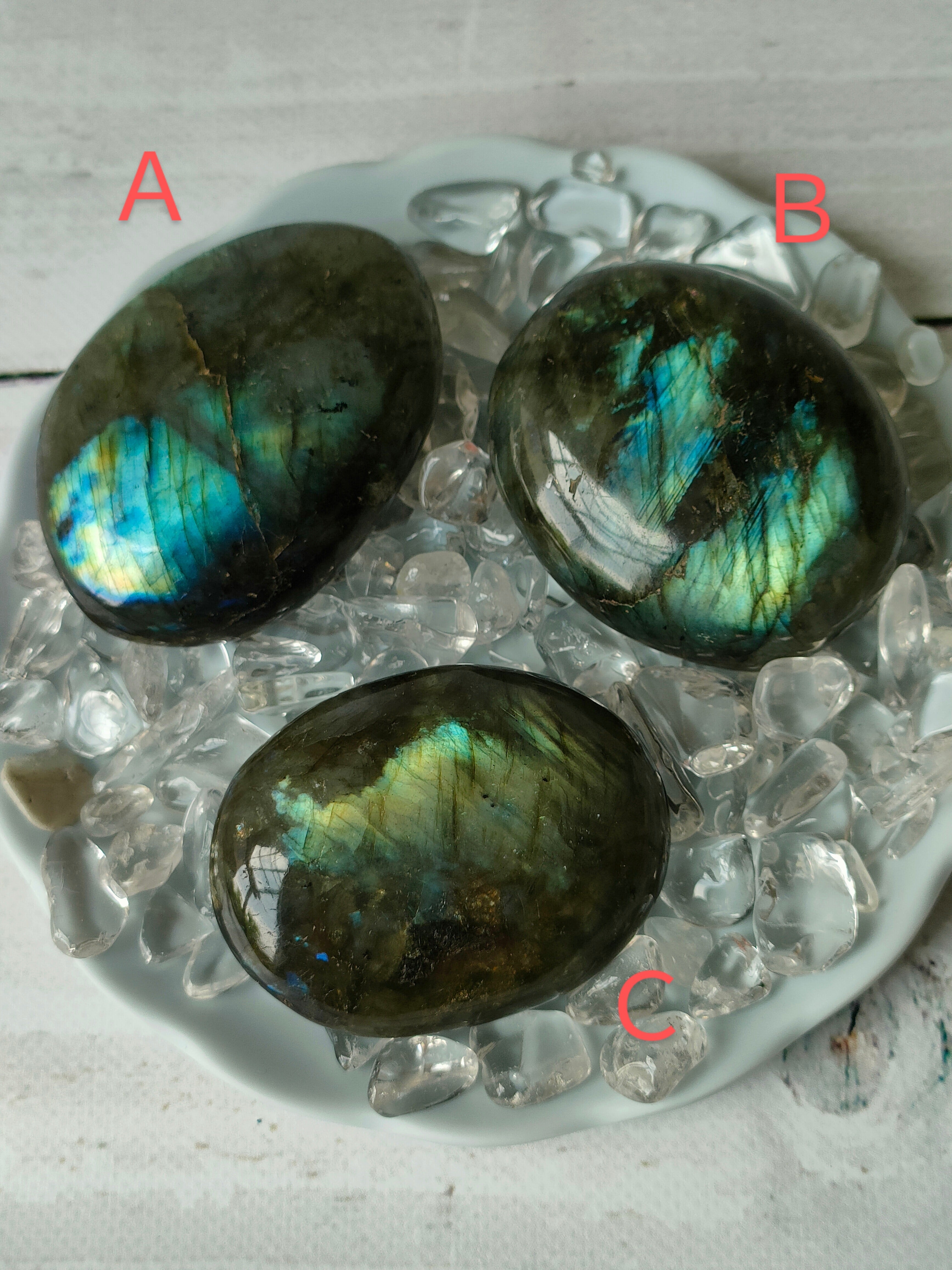 ラブラドライトタンブル