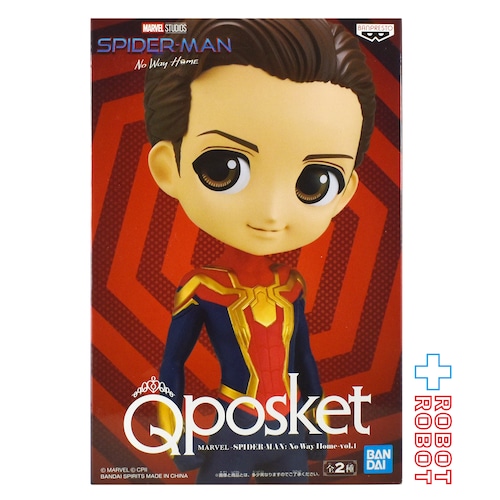 Qpsoket Qポスケット スパイダーマン ノー・ウェイ・ホーム vol.1 スパイダーマン B フィギュア 未開封