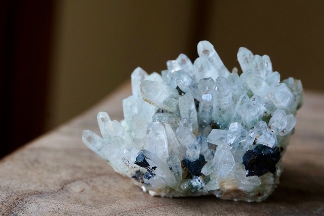 クォーツ/クローライト/スファレライト  Quartz/Chlorite/Sphalerite