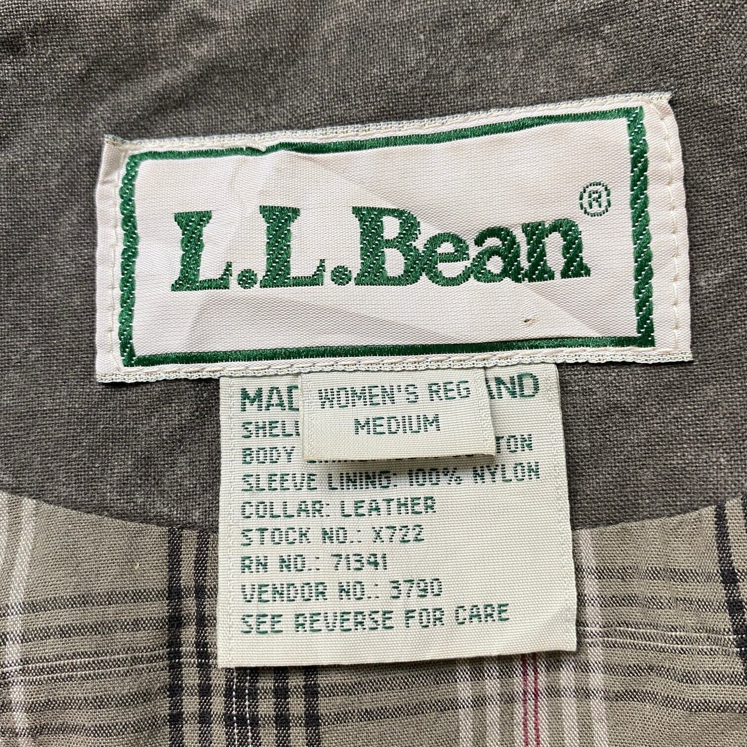 90年代 L.L.Bean エルエルビーン 薄手 ハンティングジャケット