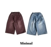 【取寄/韓国直送】MINIMAL  リブサンドデニム｜秋服｜韓国子供服｜26/AT