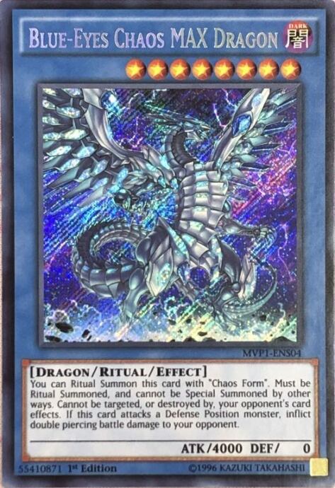 【Aランク】ブルーアイズ・カオス・MAX・ドラゴン(英語版(シク)