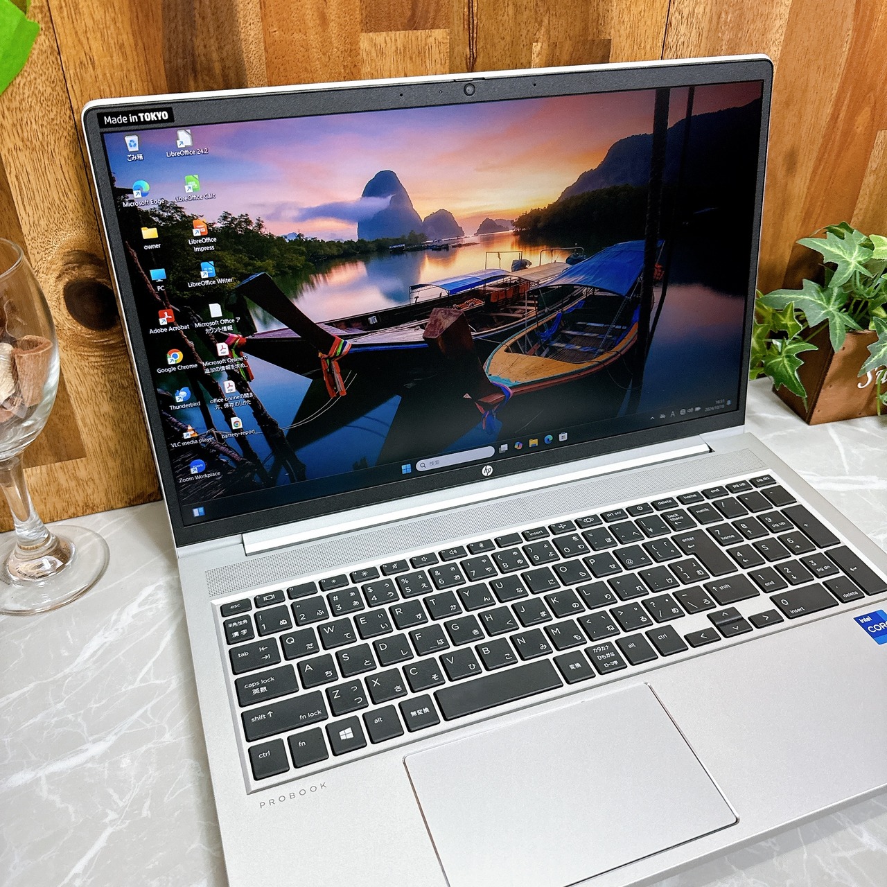 【美品 2021年式】 HP Probook 450 G8 / 第11世代 Core i7 / メモリ16GB / SSD256GB